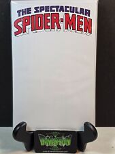 THE SPECTACULAR SPIDER-MEN #1 BLANK COVER VARIANT 2024 MARVEL COMICS picture