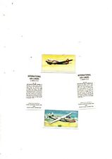 INTERNATIONAL AIR LINERS  SET 25 CARDS ISSUED BY HOME COUNTIES DAIRIES 1965 EX picture
