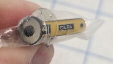 VTG Lapel Pinback Hat Pin Silver Tone OLFA Rotary cutter Tool Enameled Pin  picture