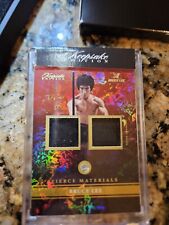 2024 Bruce Lee Keepsake Edition Fierce Materials Dual Relic Black RARE 1 of 1. picture