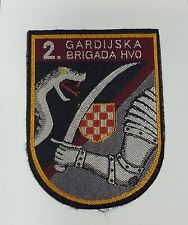 CROATIAN ARMY CROATIA 2ND GUARD BRIGADE BALKAN/YUGOSLAVIAN WAR ERA EX YUGOSLAVIA picture