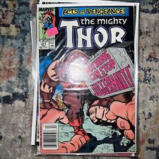 Mighty Thor #411 Newsstand Marvel Comic 1989 1st Appearance App The New Warriors picture