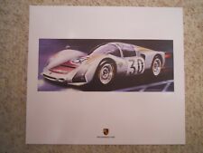 1966 Porsche 906 Carrera 906 Le Mans Historic Showroom Advertising Poster RARE picture