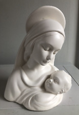 Vintage Lge. Madonna Mary & Jesus Statue - Itay - Limited Edition 60/700 picture