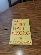 Right and Left Hand Fencing & Modern by Maestro Leonardo Terrone RARE  picture