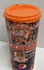 Hooters X Pepsi 40 Year Anniversary Plastic Sturdy Tumblr + Lid picture