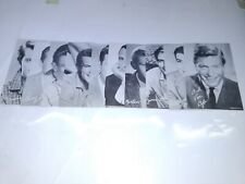Lot 1960's Exhibit Supply Movie Star Cards (10) Robert Reed Dick Van Dyke etc  picture