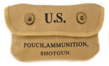 US WW2 Canvas Shotgun Shell Ammunition Pouch Marked JT&L 1942 picture