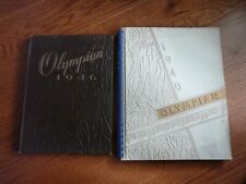 1940 & 1946 Olympian Grand Rapids Junior College  Yearbooks picture