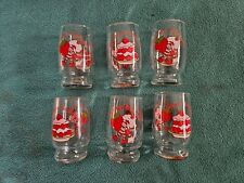 6 Vintage American Greetings 1980s Strawberry Shortcake Juice Glasses 4
