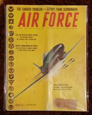 AIR FORCE  OFFICIAL Journal of the Air Force January 1953 bagged & boarded  good picture