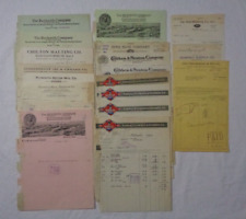 Lot 19 Misc. Antique Letterhead Receipts 1918-1927 / Milwaukee / Stoves picture
