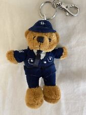 New NWOT Harrods Policeman Bear Plush Bear’s Day Out Key ring Keychain 4” picture
