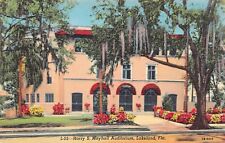 Harry S. Mayhall Auditorium Hotel Lakeland FL Florida Downtown Vtg Postcard U8 picture