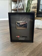 Authentic First Edition 2013 Youtube Silver Playbutton 100K  (RARE DISCONTINUED) picture