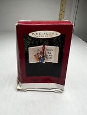 1995 Hallmark Keepsake Ornament Number One Teacher, Mouse Open Book FAST Ship picture