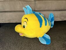 Vintage Disney The Little Mermaid Flounder The Fish Jumbo Large 24