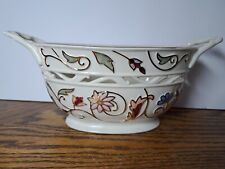LENOX GILDED GARDEN BOWL WITH HANDLES 9.5'' L picture