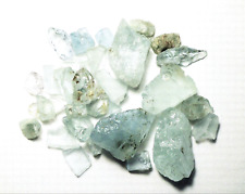 50cts Aquamarine crystal specimen rough mixed Brazil - Pakistan # 8 picture