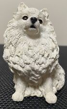 Vintage Pomeranian Figurine 1987 #2519 Whiskers By Martha Carey 5 Inches Tall picture