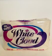 Vintage White Cloud So Soft Toilet Paper 2 Roll Pack Movie Set Prop 1970s New picture