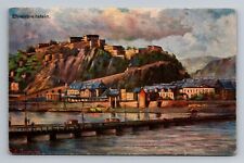 Postcard - Ehrenbreitstein Fortress On The Rhine River, Germany picture