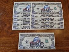 Vintage 2002 Easy Rider American Biker 1 Million Dollar Bill Commemorative RARE picture