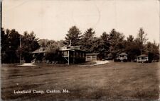 1944, Lakefield Camp, CANTON, Maine Real Photo Postcard picture