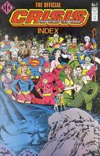 Official Crisis on Infinite Earths Index #1 VF 1986 Stock Image picture