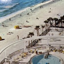 Postcard FL St. Pete Beach The Breckenridge Resort Hotel Plastichrome 1950s picture