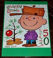 CHARLIE BROWN CHRISTMAS 8.5x11 PRINT By PATRICK OWSLEY CHRISTMAS TV SPECIAL picture