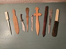 Vintage Lot Of (9) Letter Openers-Some Very Rare picture