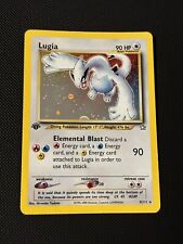 Lugia 1st Edition 9/111 Neo Genesis Holo Rare WOTC Pokémon TCG Card picture