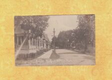 MA Medford rare 1916 RPPC real photo postcard HOMES ON DOVE ST HILLSIDE Mass picture