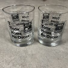 Vintage RCA Columbia Pictures 90s Lowball Glasses I Took Home An Oscar Movie picture