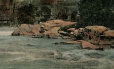 Ragged Rocks on the Mohawk River Little Falls New York Antique 1907 PCK Series picture