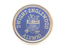 Dwight Englewood alumni Vintage Lapel Pin picture
