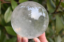TOP 2.04LB Natural rainbow clear quartz sphere crystal ball healing XQ2199 picture