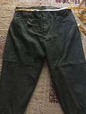 Converted Ww2 Swedish To German M-40 Pants Dyed Size Xl picture