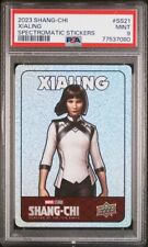 2023 Upper Deck Marvel Shang-Chi Rings Xialing PSA 9 MINT Pop2 In Spectromatic picture