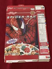 2002 Kellogg's SPIDER-MAN Empty Cereal Box - Spidey-Berry Fruit Limited Edition picture