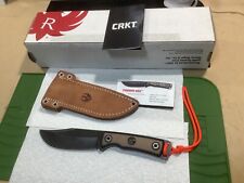CRKT Ruger POWDER-KEG Knife Fixed Blade R1502K with Sheath, Paperwork, Box picture