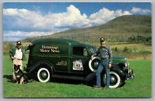 Bennington VT Vermont - Hemmings Motor News 1936 Dodge - Postcard - Postcard picture