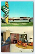 Meadow Acres Motel Topeka KS Roadside Neon Sign Vintage Postcard AF425-5A1 picture