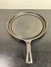 Vintage WAGNER WARE -0- Cast Iron FAT FREE FRYER #1102 FLAT picture