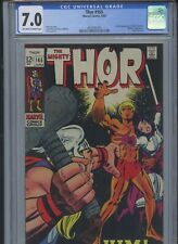 Thor #165 1969 CGC 7.0 (1st Full App of Him) picture