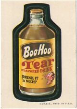 1973 Topps Original  Wacky Packages 2nd Series Boo Hoo (white back) picture