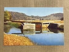 Postcard Metamora IN Indiana Millville Locks On Whitewater Canal  Vintage PC picture