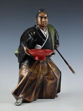 Japanese Vintage Samurai Colored Metal Figure -GREAT SAMURAI Mori Tahei- picture
