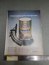 Esso Uniflo Motor Oil Print Ad 1967 The Protector  picture